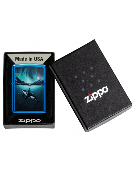 Zippo 48984 Orca under Aurora Borealis öngyújtó