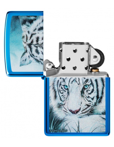 Zippo 48951 Carol Cavalaris White Tiger öngyújtó