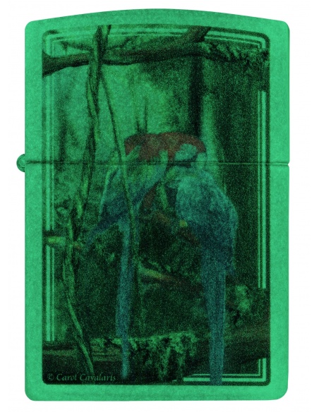 Zippo 48972 Carol Cavalaris Ara Parrots - Glow-in-the-Dark öngyújtó