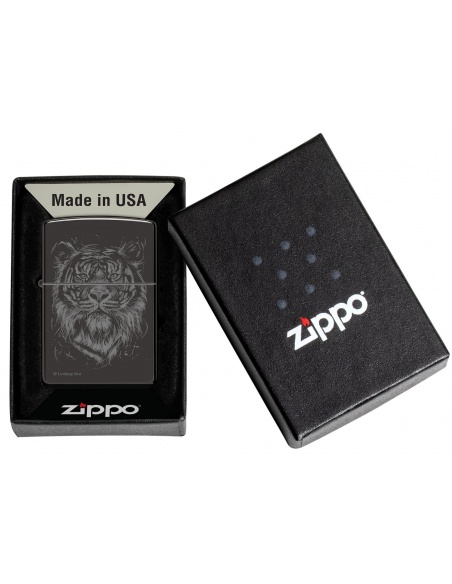 Zippo 48935 Lindsay Kivi Tiger öngyújtó