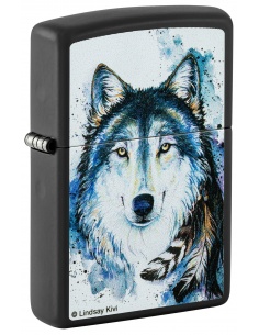 Zippo 48936 Lindsay Kivi Wolf öngyújtó