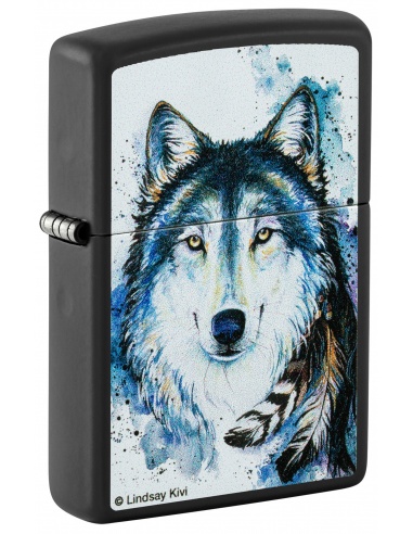 Zippo 48936 Lindsay Kivi Wolf öngyújtó