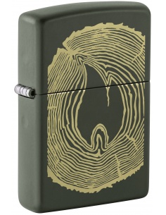 Zippo 48959 Tree Trunk Rings and Logo öngyújtó