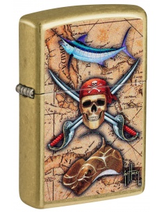 Zippo 48966 Guy Harvey Pirate's Treasure Map öngyújtó