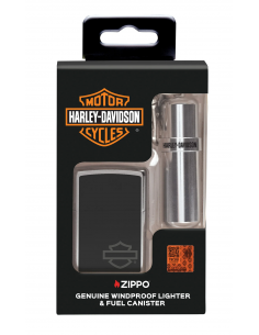 Ajándék szett Zippo Harley-Davidson öngyújtó + benzin tartály 46131