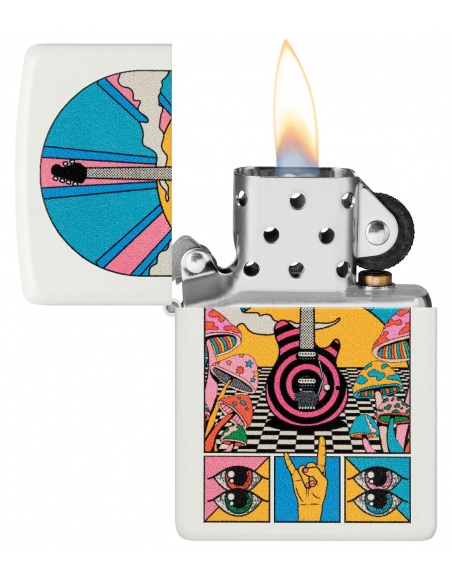 Zippo 46167 Retro Music Hippie öngyújtó