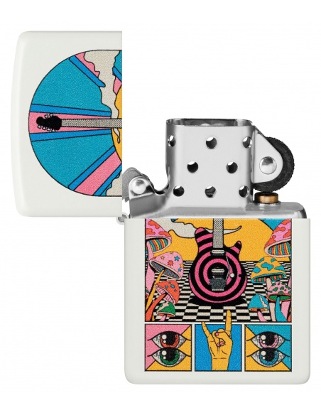 Zippo 46167 Retro Music Hippie öngyújtó