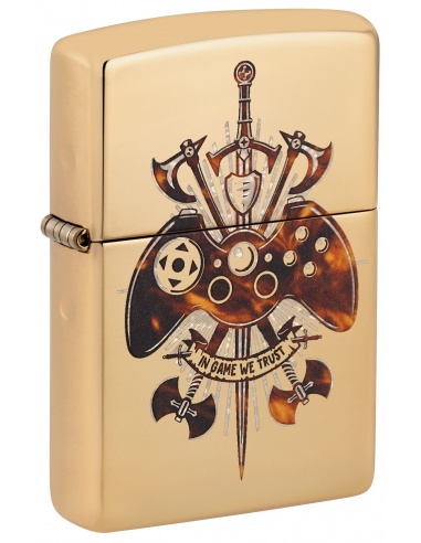 Zippo 46141 Gamer Creed - In Game We Trust öngyújtó