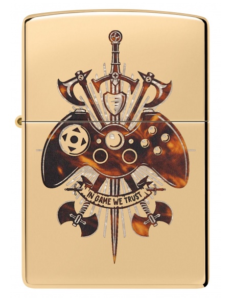 Zippo 46141 Gamer Creed - In Game We Trust öngyújtó