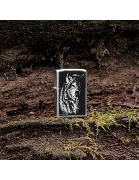 Zippo 46149 Lindsay Kivi - Shadow Wolf öngyújtó