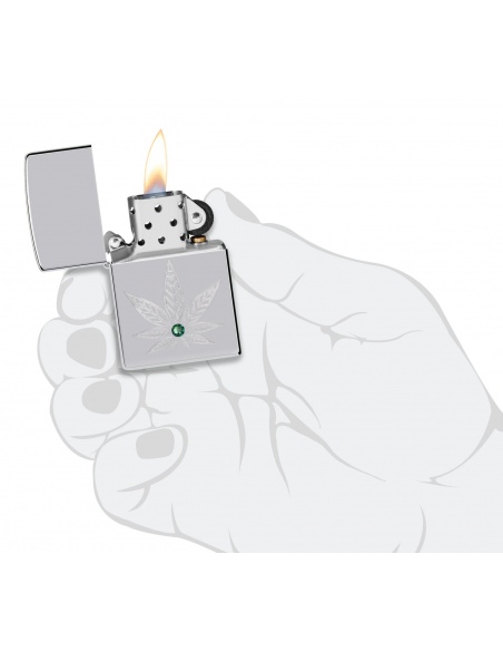 Zippo 46126 Cannabis Crystal öngyújtó